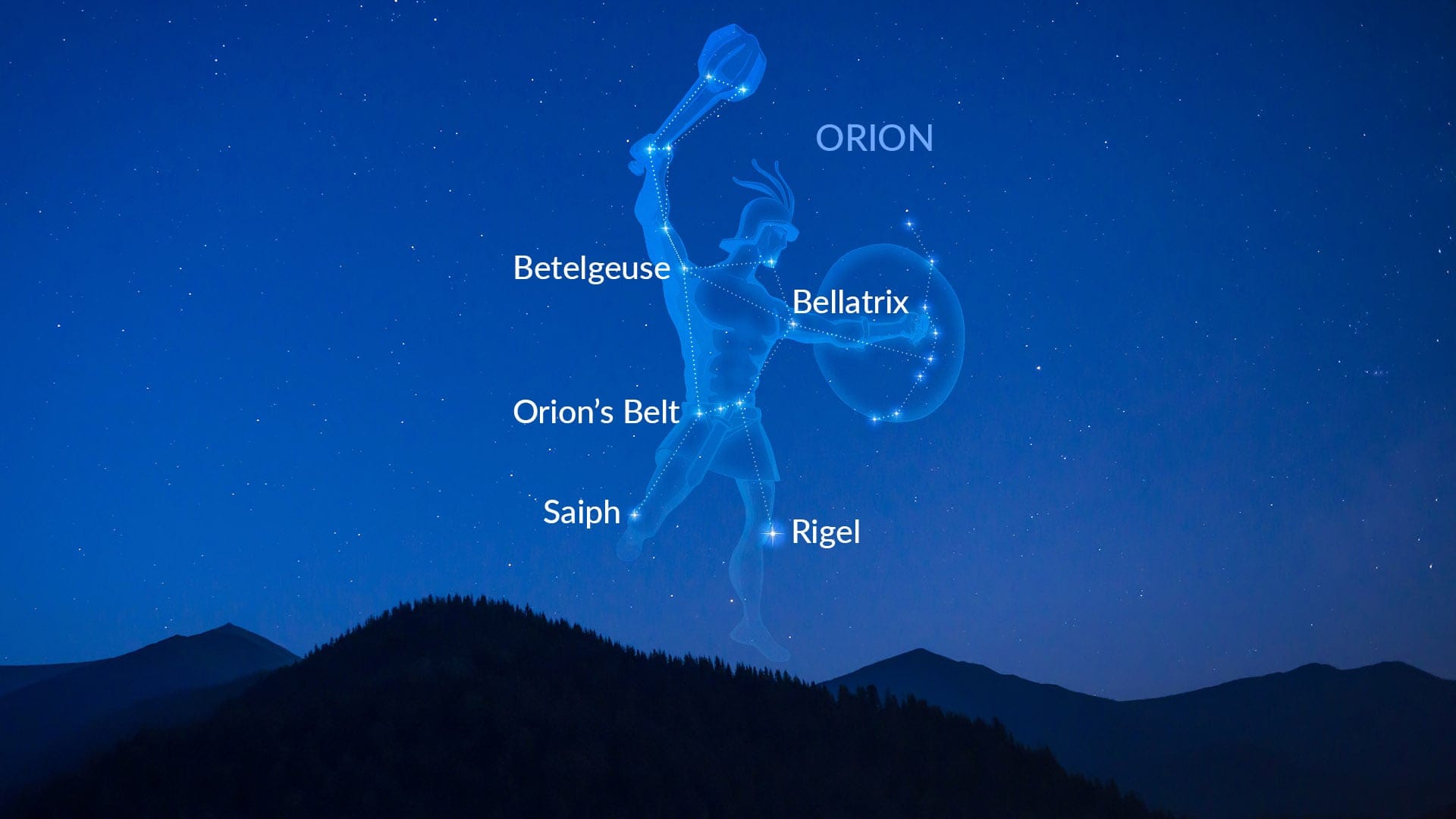 The visualization of orion